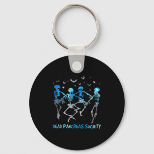 Dancing Skeletons Dead Pancreas Society Diabetes A Key Ring