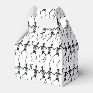 Dancing Skeletons Halloween Favour Box