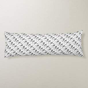 Dancing Skeletons Halloween Thunder_Cove Body Cushion