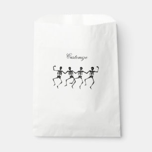 Dancing Skeletons Halloween Thunder_Cove Favour Bag