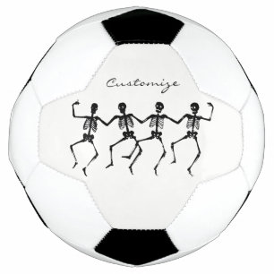 Dancing Skeletons Halloween Thunder_Cove Soccer Ball