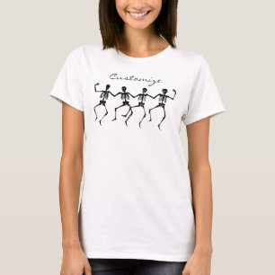 Dancing Skeletons Halloween Thunder_Cove T-Shirt