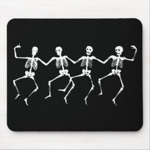 Dancing Skeletons II Mouse Pad