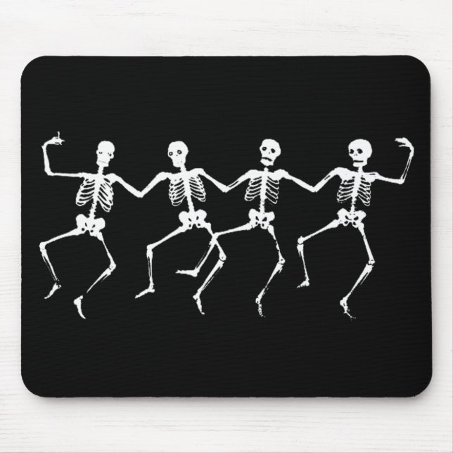 Dancing Skeletons II Mouse Pad (Front)