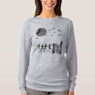 Dancing Skeletons In The Night T-Shirt