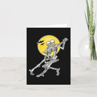 Dancing Skeletons Note Card
