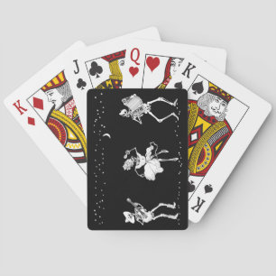 Dancing Skeletons Playing Cards