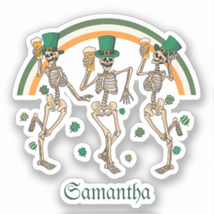 Dancing Skeletons St Patrick