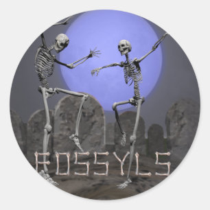 Dancing Skeletons stickers