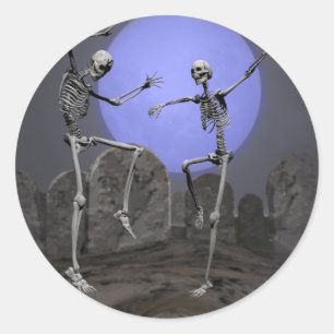 Dancing Skeletons stickers