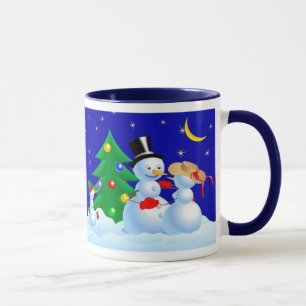 Dancing Snowmen Mug