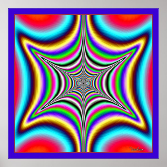 Dancing Spider Web Poster (Front)