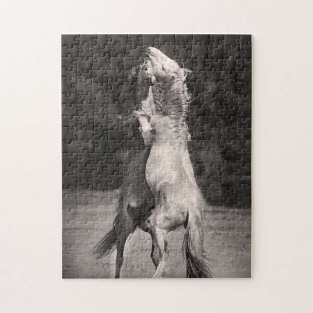 Dancing Stallions Jigsaw Puzzle (Vertical)
