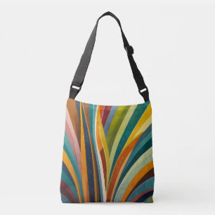 Dancing Stripes in Colour Crossbody Bag