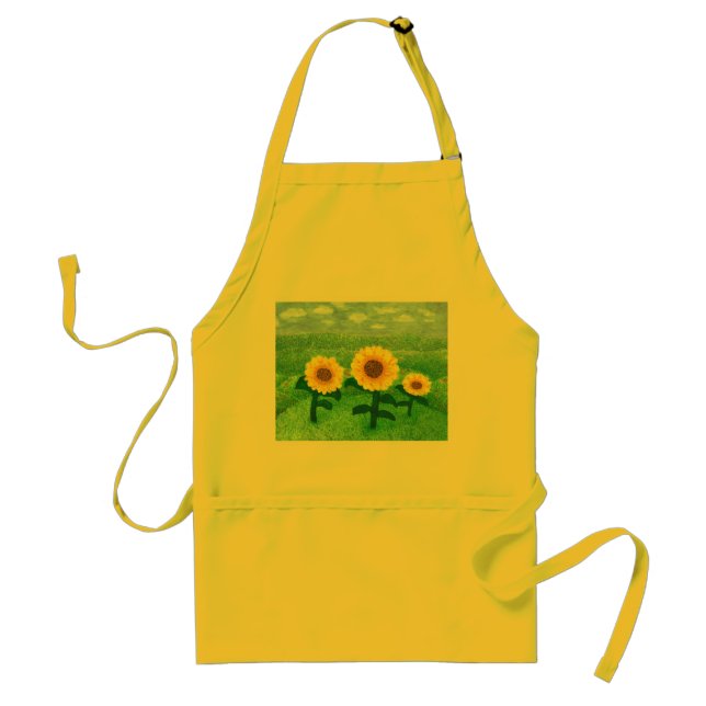 Dancing Sunflower Apron (Front)