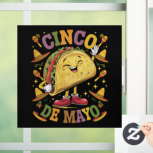 Dancing Taco Funny Cinco De Mayo Fiesta Party
