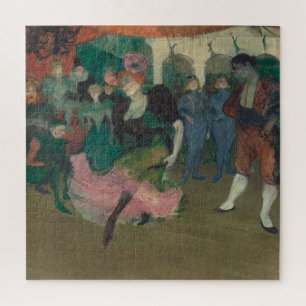 Dancing the Bolero - Toulouse-Lautrec Painting Jigsaw Puzzle