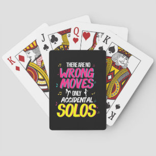 Dancing There Are No Wrong Moves Playing Cards
