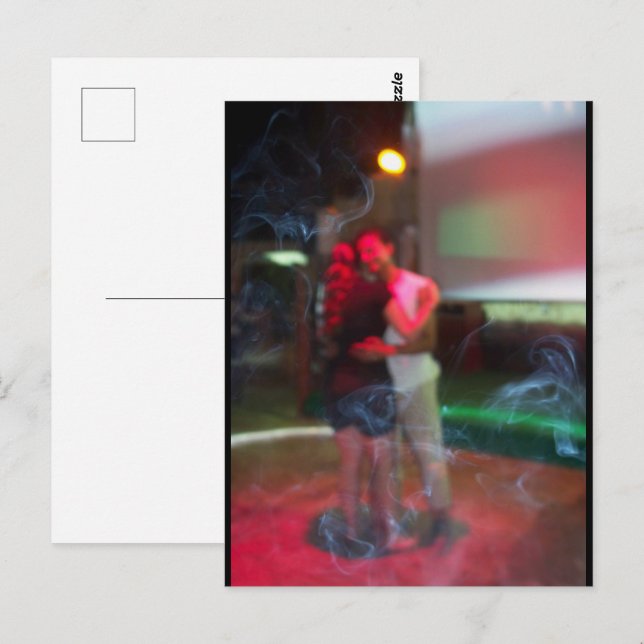 Dancing through the Shisha Smoke Postcard (Front/Back)
