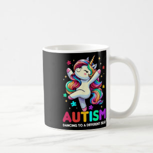 Dancing To A Different Beat Autism Awareness Unico Coffee Mug