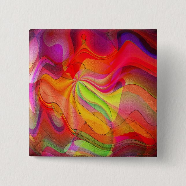 Dancing to Prokofiev 15 Cm Square Badge (Front)