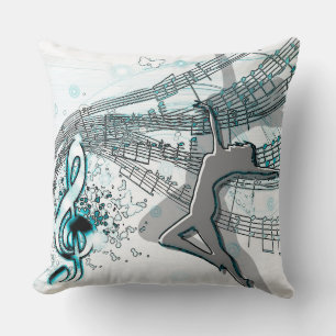 Dancing to the Music Cushion