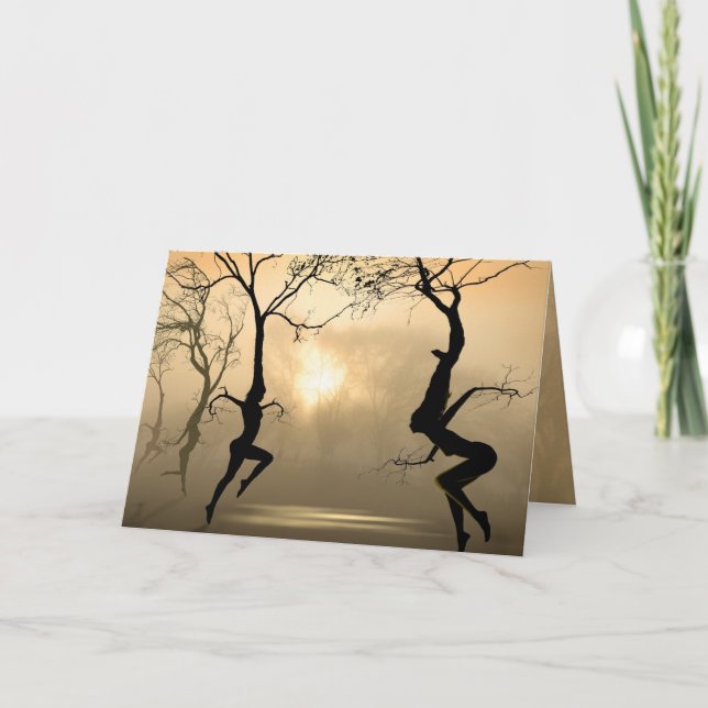 Dancing Trees Card (Front)