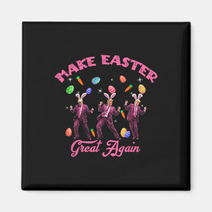 Dancing Trump Make Easter Great Again Humorous Eas Magnet