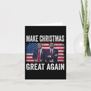 Dancing Trump Santa And Dj Vance Make Christmas Gr Card