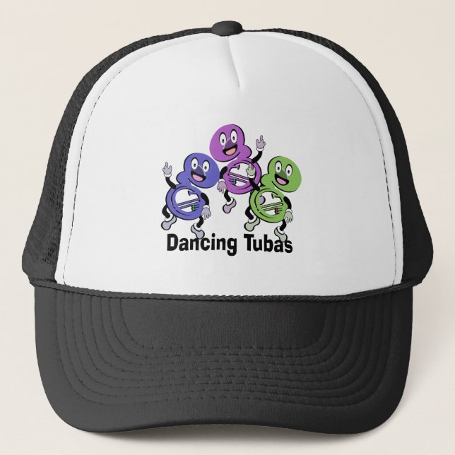 Dancing Tubas Trucker Hat (Front)