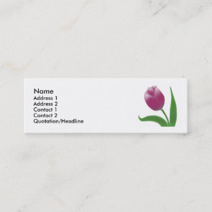 Dancing Tulip Profile Card