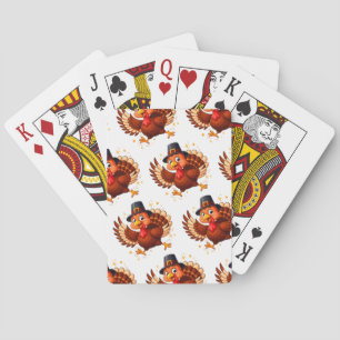 Dancing Turkey Playing Cards
