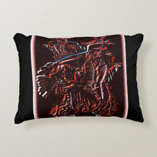 "Dancing Warriors" Decorative Cushion
