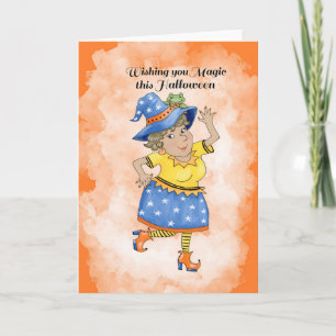 Dancing Witch  Card