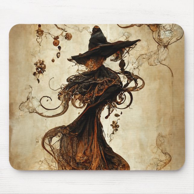 Dancing Witch Mousepad  (Front)