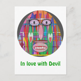 Dancing with Devil Postcard