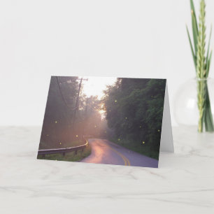 Dancing with Fireflies Greeting Card