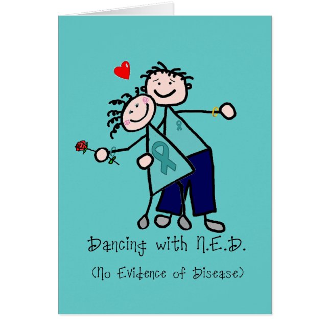 Dancing with N.E.D. Ovarian Cancer (Front)