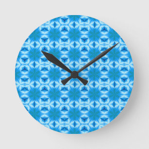 Dancing with the Snow Round Clock