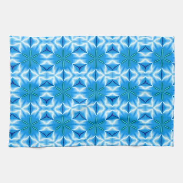 Dancing with the Snow Tea Towel (Horizontal)