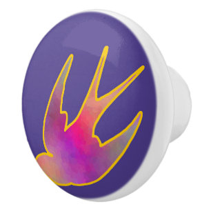 Dancing with the Wind Moonlight Ceramic Knob