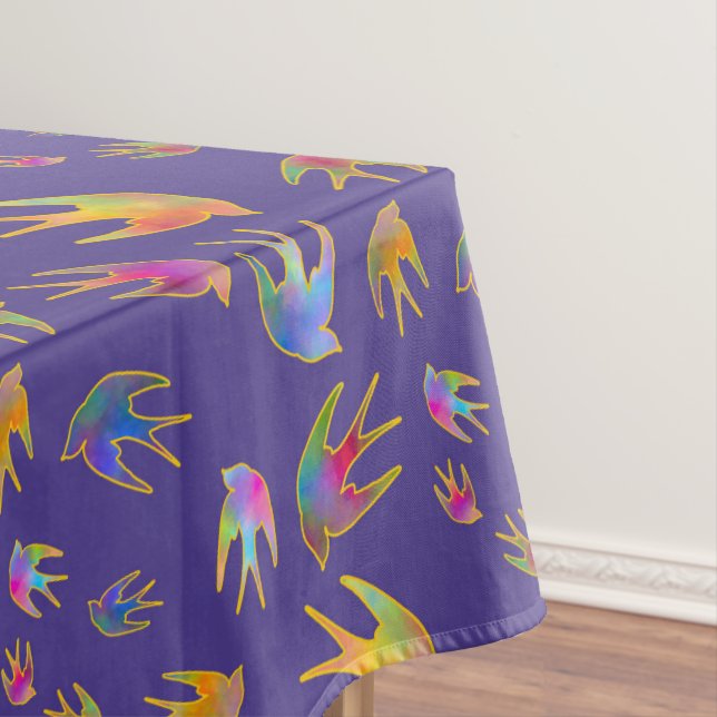 Dancing with the Wind Moonlight Tablecloth (In Situ)