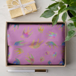 Dancing with the Wind on a Hazy Summer Horizon Tissue Paper
