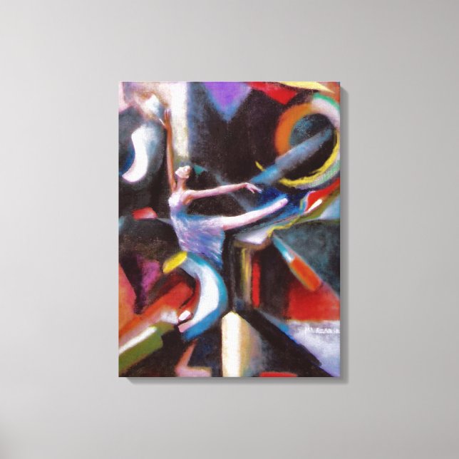 Dancing With The Wind on Wrapped Canvas (Front)