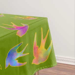 Dancing with the Wind Springtime.jpg Tablecloth