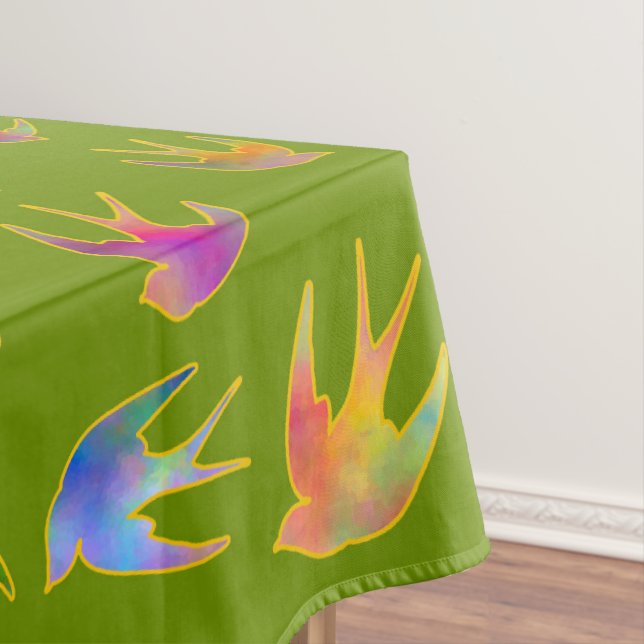 Dancing with the Wind Springtime.jpg Tablecloth (In Situ)