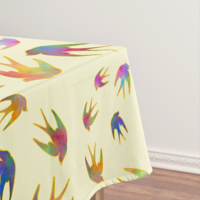 Dancing with the Wind Sunkissed Tablecloth (In Situ)