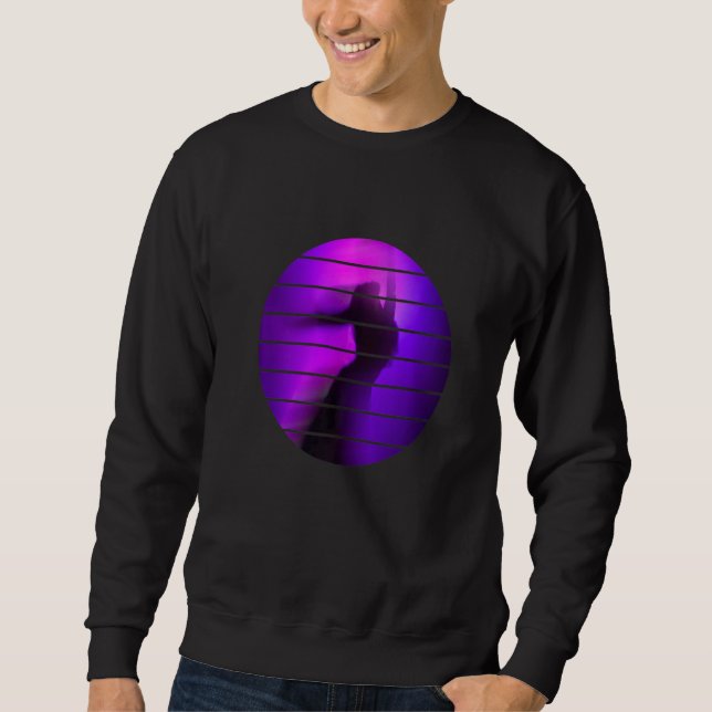 Dancing Woman Silhouette Sweatshirt (Front)