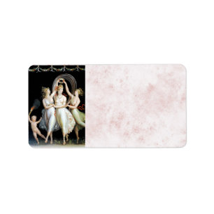 Dancing Women Address Label