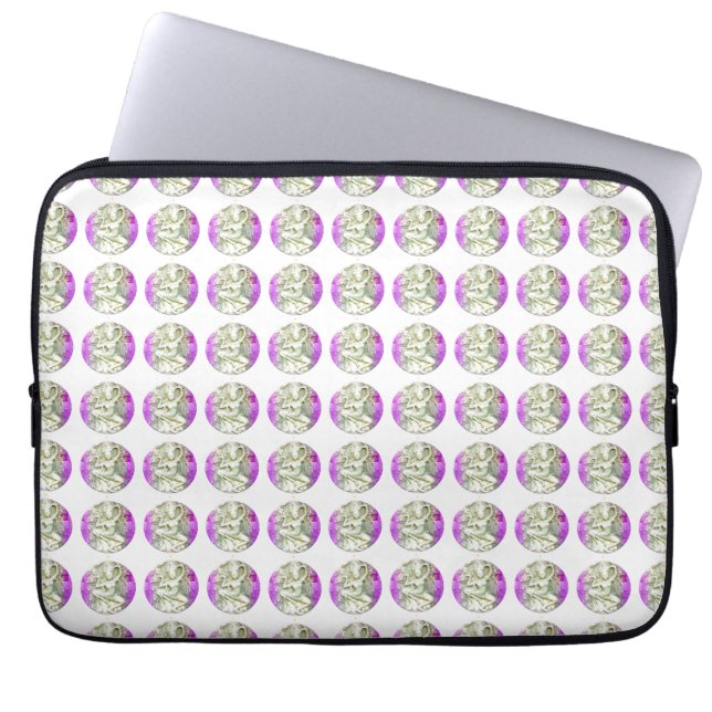 dancing yoginis laptop sleeve (Front)